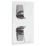 Sagittarius Bari Thermostatic Concealed Shower Valve Dual Handle - Chrome