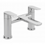 Sagittarius Bari Bath Filler Tap Pillar Mounted - Chrome