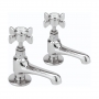 Sagittarius Churchmans Bath Taps Pair Chrome