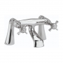 Sagittarius Churchmans Bath Filler Tap Pillar Mounted - Chrome