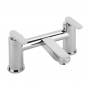 Sagittarius Eclipse Bath Filler Tap Pillar Mounted - Chrome