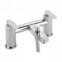 Sagittarius Eclipse Bath Shower Mixer Tap with Shower Kit Pillar Mounted - Chrome