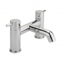 Sagittarius Ergo Bath Filler Tap Pillar Mounted - Chrome