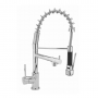 Sagittarius Ergo Lever Mini Professional Kitchen Sink Mixer Tap Pull-Out Spray - Chrome