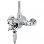 Sagittarius Fantasy Exposed Shower Valve Dual Handle - Chrome