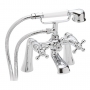 Sagittarius Fantasy Bath Shower Mixer Tap Pillar Mounted - Chrome