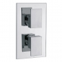 Sagittarius Flow Thermostatic Concealed Shower Valve with 2 Way Diverter - Chrome
