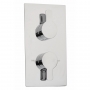 Sagittarius Livorno Thermostatic Concealed Shower Valve Dual Handle - Chrome