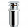 Sagittarius Long Basin Waste Shroud Chrome- Unslotted (For Basins with No Overflow)