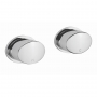 Sagittarius Oveta Side Valves Wall Mounted Chrome