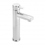 Sagittarius Piazza Tall Mono Basin Mixer Tap with Sprung Waste - Chrome