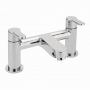 Sagittarius Plaza Bath Filler Tap Pillar Mounted - Chrome