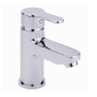 Sagittarius Plaza Mono Basin Mixer Tap with Sprung Waste - Chrome