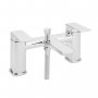 Sagittarius Ravenna Bath Shower Mixer Tap with Shower Kit Pillar Mounted - Chrome