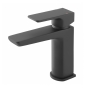 Sagittarius Ravenna Monobloc Basin Mixer Tap with Sprung Waste - Graphite Grey
