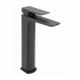 Sagittarius Ravenna Extended Tall Basin Mixer Tap with Sprung Waste - Matt Black