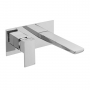Sagittarius Ravenna Mono Basin Mixer Tap Wall Mounted - Chrome