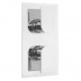Sagittarius Scala Thermostatic Concealed Shower Valve Dual Handle - Chrome