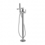 Sagittarius Tame Bath Shower Mixer Tap Freestanding - Chrome