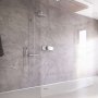 Showerwall Proclick MDF Shower Panel 600mm Wide x 2440mm High - Moonstone