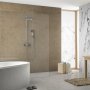 Showerwall Proclick MDF Shower Panel 1200mm Wide x 2440mm High - Cappuccino Marble