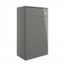 Signature Butler Back to Wall WC Toilet Unit 500mm Wide - Grey Gloss
