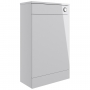 Signature Aalborg Back to Wall WC Toilet Unit 500mm Wide - Grey Gloss