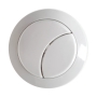 Signature Dual Push Button Cover (Cable) - White