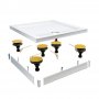 Signature Easy Plumb Kit for Slimline and Standard Quadrant Shower Trays up to 1200x900mm (96mm high)