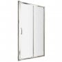 Advantage Sliding Shower Door with Handle 1000mm Wide - 6mm Glass