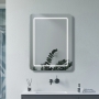 Signature Alexander Front-Lit LED Bathroom Mirror with Demister Pad 700mm H x 500mm W