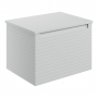 Signature Marshal Wall Hung 1-Drawer Vanity Unit and Worktop 600mm Wide - Matt Mineral Grey