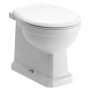 Signature Aphrodite Back to Wall Toilet Brushed Brass - Soft Close Seat
