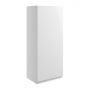 Signature Bergen Wall Hung 1-Door Storage Unit 300mm Wide - White Gloss