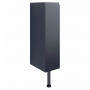 Signature Bergen Floor Standing 1-Door Toilet Roll Unit 200mm Wide - Matt Indigo Blue