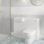 Signature Bergen 1242mm Toilet and Basin Combination Unit