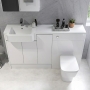 Signature Bergen 3-Door 1542mm Toilet and Basin Combination Unit