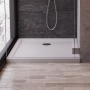 Signature Boundary 40mm Stone Resin Square Shower Tray