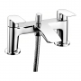 Signature Calibre Bath Shower Mixer Tap with Shower Kit - Chrome