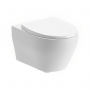 Signature Como Rimless Wall Hung Toilet - Soft Close Seat