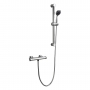 Signature Pure Low Pressure Thermostatic Bar Mixer Shower with Shower Kit - Chrome