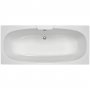 Signature Eros Double Ended Whirlpool Bath 1700mm x 750mm - 12 Jet Air Spa System