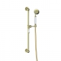 Signature Eternal Traditional Slide Rail Shower Kit - Brushed Brass