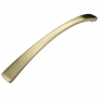 Signature Bow Shape Handle and Screws 170mm Wide Single - Brushed Brass