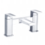 Signature Geo Bath Filler Tap Pillar Mounted - Chrome