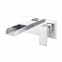 Signature Victoria 2-Hole Basin Mixer Tap Wall Mounted - Chrome