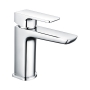 Signature Glide Cloakroom Basin Mixer Tap Single Handle with Click Clack Waste - Chrome