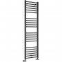Signature Paragon Straight Heated Towel Rail 1600mm H x 600mm W - Anthracite