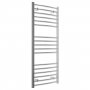 Signature Paragon Curved Heated Towel Rail 1200mm H x 600mm W - Chrome