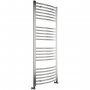 Signature Paragon Curved Heated Towel Rail 1600mm H x 600mm W - Chrome